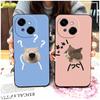 Couple Cute Phone Case For Tecno POP9 4G/Spark GO 1/GO1S/KL4 Full Wrap Protective Anti-knock Dirt-resistant Graffiti TPU