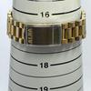 Used 594 [Battery Replaced, Cleaned] Working SEIKO Men's Watch Seiko ALBA Gold Calendar Quartz Arabic Numerals Vintage