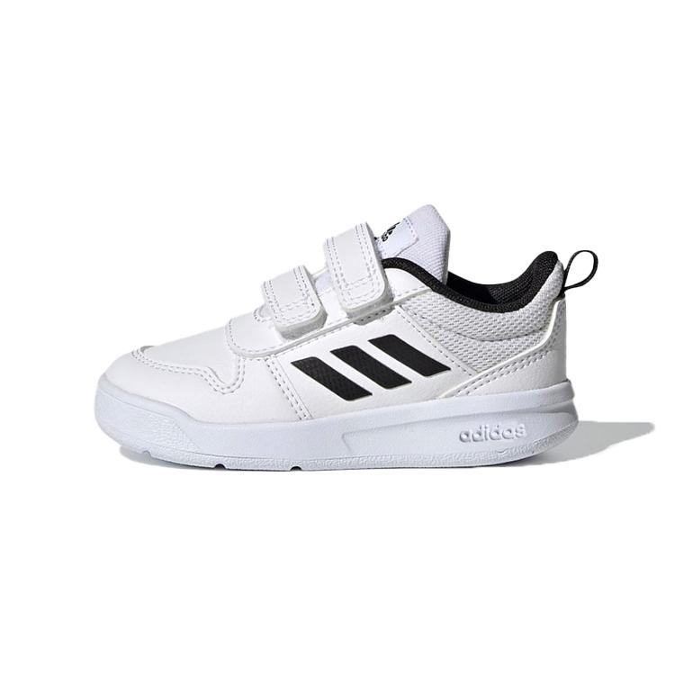 Adidas Neo Tensaur Low top Skateboard Shoes White Black Infant And Toddler S24052