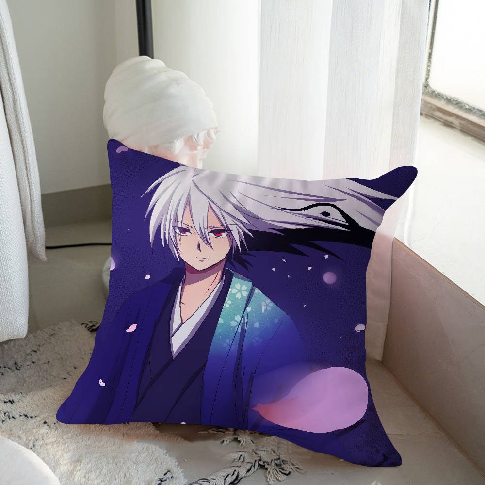 Nura Rise Of The Yokai Clan Pillow Gift Home Office Decoration Bedroom Sofa Car Cushion Cover Case 45x45