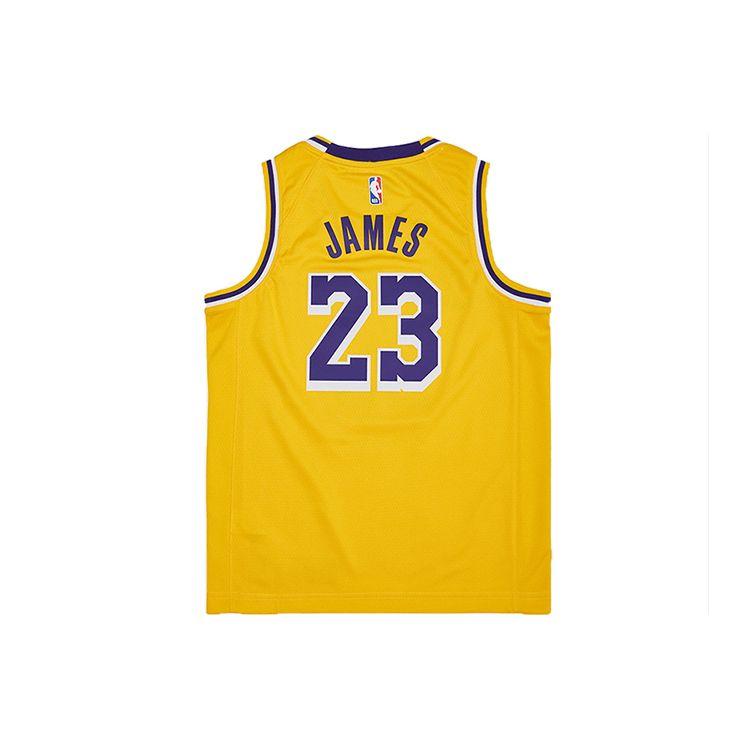 Nike NBA Youth Los Angeles Lakers LeBron 23 Повседневный спортивный костюм Детские костюмы Желтый 3Z2B7BZ2P-LAKJL