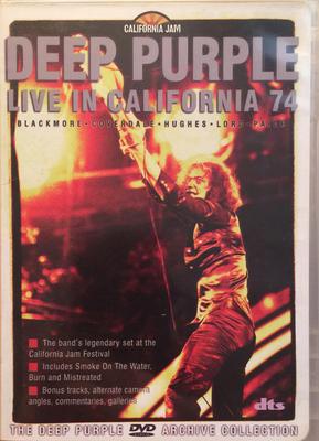DVD DEEP PURPLE - Live At The California Jam 1974 EV301599 Eagle Vision 2005 US Рок Б/У