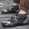 2025 Камуфляжные мужские треккинговые ботинки Большой размер 48 Качественные удобные кроссовки для хайкинга Обувь для спорта и путешествий на открытом воздухе Мужские кроссовки