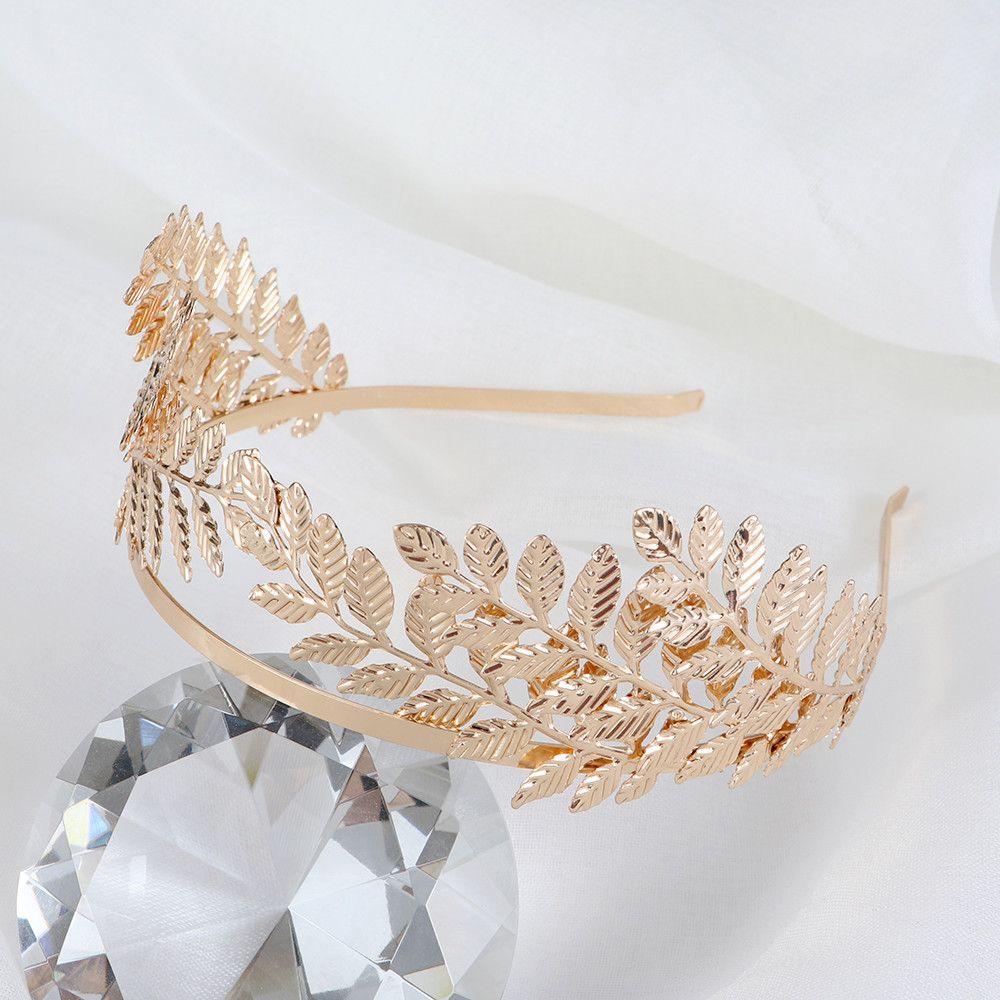 Girl Headpiece  Crowns Tiara Leaves Hair Bands Wedding Hair Accessories Hair Hoop Bride Headbands