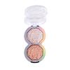 Sweet Eyes Palette Dual Color Eyeshadow Palette Pearlescent Non-smudge Embossed Multi-color Eyeshadow Beginner Makeup Supplies