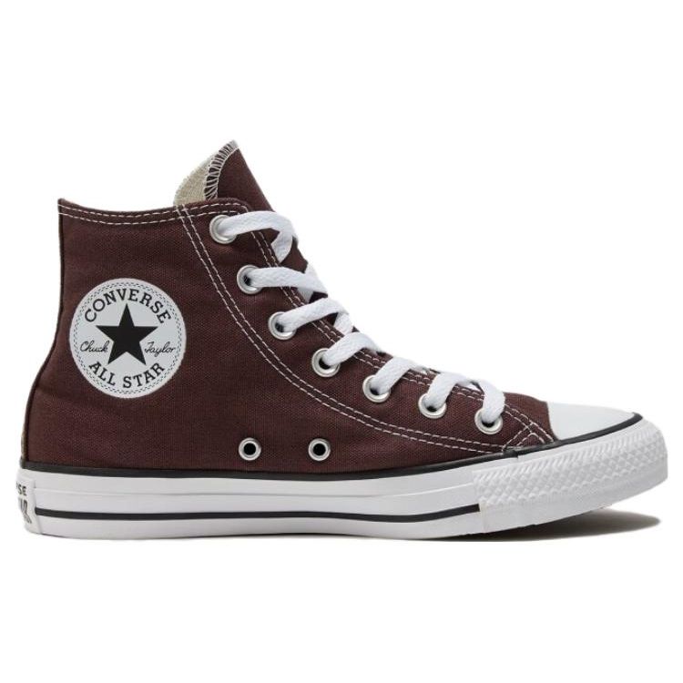 Converse All Star Comfortable Versatile High-Top Canvas Shoes Unisex Sneakers Brown A04543C