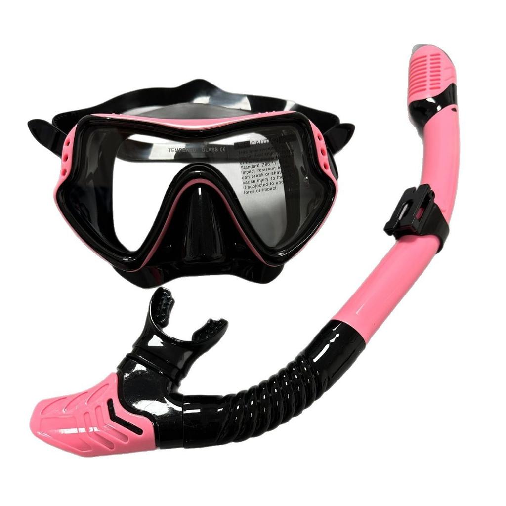 Набор для снорклинга с защитой от запотевания, закаленное стекло, маска для дайвинга
