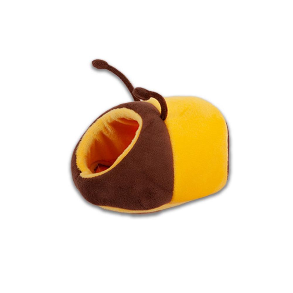 Мультяшный хомяк Хлопковый домик Утолщенная мягкая кровать для крысы Удобная палатка-кровать для морской свинки в форме медведя/панды/пчелы для зимы