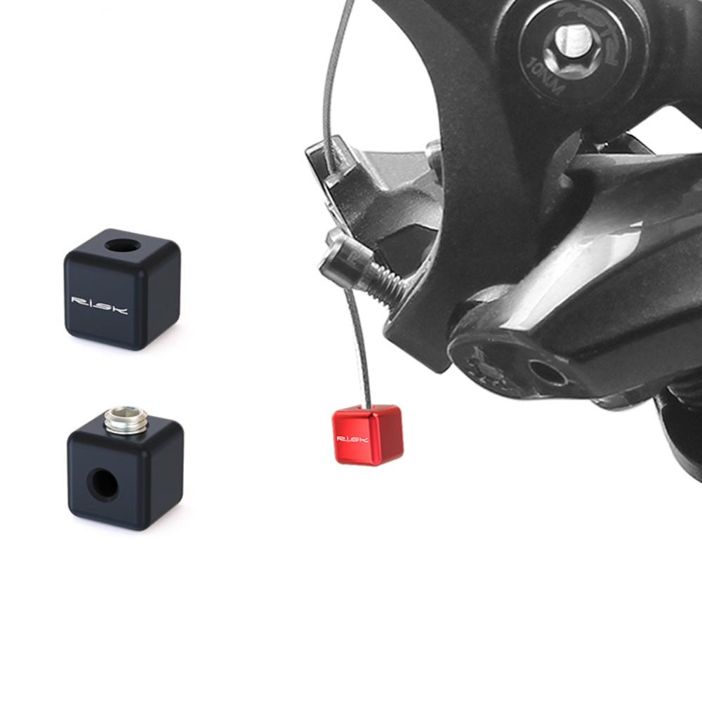Lightweight Bike Cable End Caps Cube Bicycle Cable Crimps Bicycle Repair