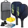Ракетка и мяч для пиклбола из углеродного волокна, подарочный набор для занятий спортом на открытом воздухе