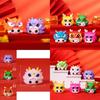 Adorable Year Of The Dragon Resin Figurine Cute Cartoon Desk Decor In Multiple Colors