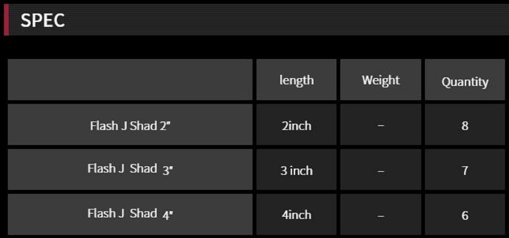 Fish Arrow Мягкая приманка Flash J Shad 4 дюйма, 6 шт. в упаковке #01 (2236)