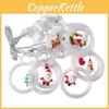 Christmas Led Fairy Lights With Snowman And Tree Decor For Indoor Celebrations And Parties