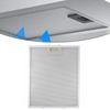 Aluminum Mesh Cooker Hood Grease Filter Extractor Fan Filter  Filter Screen Replacement Accessory