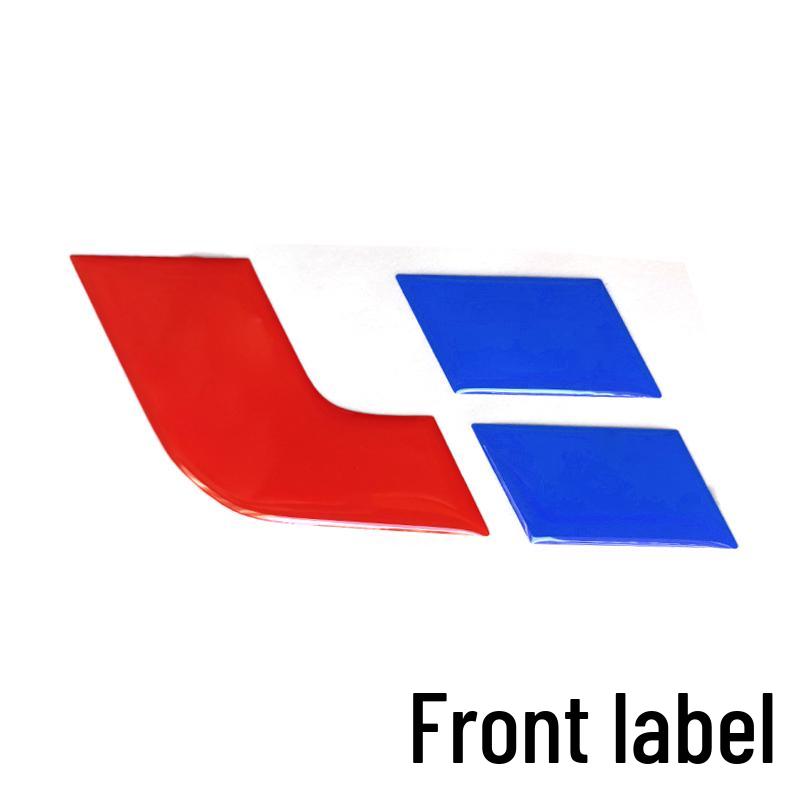 Li Auto L6789 ONE MEGA Steering Wheel Emblem Stickers, Creative Men's Interior Decor