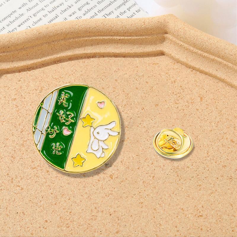 Ретро-товары со знаком зодиака, брошь в виде крана из мультфильма «Гочао», игла для пирсинга в виде лошади, значок с изображением аксессуаров мужского костюма «Восточный дракон»