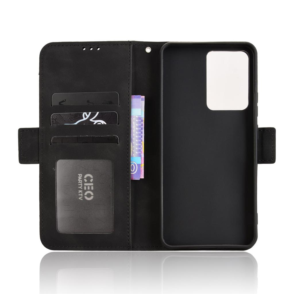 For Realme Neo7x 5G/Realme 14 5G/Realme P3 5G Leather Case Phone Wallet Cover with Multiple Card Slots