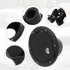 X Autohaux Fuel Filler Locking Door Gas Tank Cap Cover with Keys Pack of 1 Black for Jeep Wrangler JK 2007 2008 2009 2010-2018