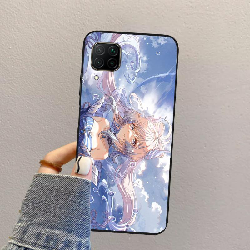 Чехол Genshin Impact для Huawei Nova Y73 Y72 Y61 Y91 Y70 Y60 Y90 12s 12i 11i 8i 9 10 SE P30 P40 Lite P60 Pro