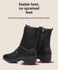 Ботинки для танцев Square Dance Boots с мягкой подошвой и молнией - средний каблук с воздушной подушкой, стиль «матрос», одежда на все времена года
