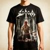 Ретро Футболка SODOM THE FINAL SIGN OF EVIL Классическая Черная Унисекс S234XL Унисекс Футболка