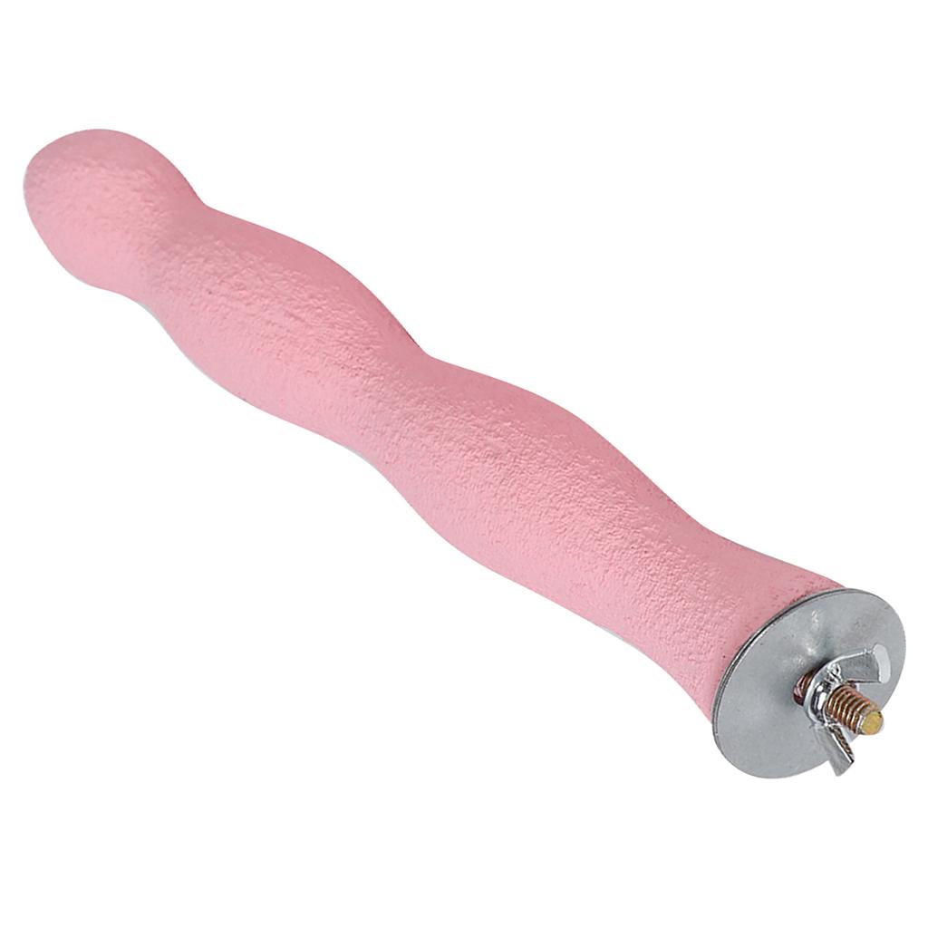 Bird Claw And Beak Grinding Bar Standing Stick Cage Parrot Toy Scrub Station Rod(Large )