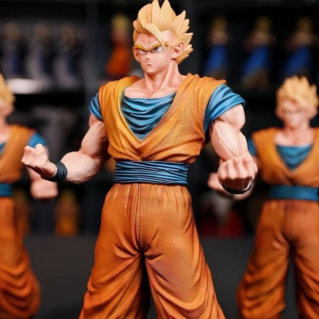 CT Studio JT Warrior Wokong Dragon BallZ Vegeta SSj3 Trunks Broly 11.81Inch/30cm Can Move PVC Handsome Figure hot toys Gifts