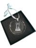 Xoloitzcuintle, Mexican Hairless Dog- crystal bauble with a photo, dog photo in crystal, personalized Christmas tree ornament by Art-Dog brand