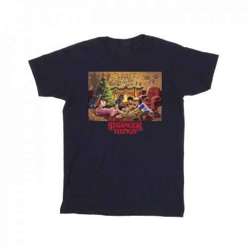 Мужская футболка Netflix Stranger Things для рождественской встречи