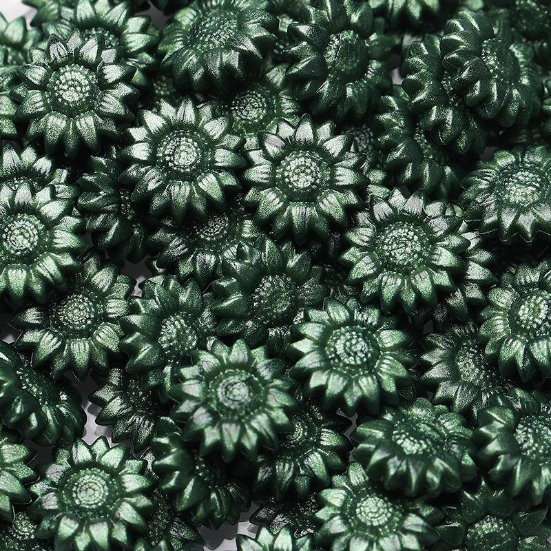 Huidisi Перламутровые Гранулы Сургуча Смешанных Цветов Подсолнух для Штампов