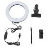 Selfie Ring Light ABS Adjustable Color and Brightness Clip On LED Fill Light for Live Steaming Make