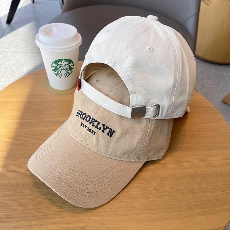 Свободная вышитая бейсболка, углубляющая и расширяющая лицо, шляпа от солнца для женщин