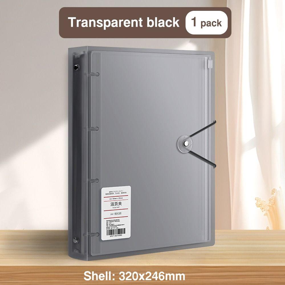 Loose Leaf Storage Booklet A4/A5/B5 Binder Photo Album Multifunctional Archives Bag  School