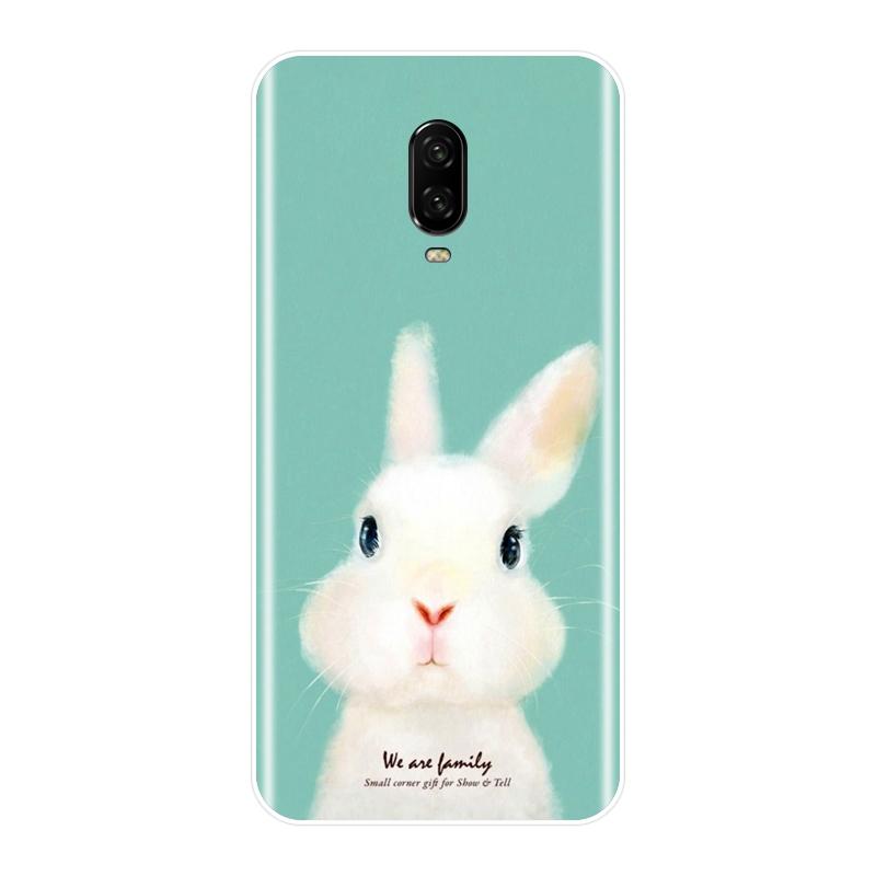 Мягкий силиконовый чехол для телефона One Plus 6 6T 5 5T 3 3T Pink Pig Cat Bear Rabbit Alpaca Otter задняя крышка для OnePlus 3 3T 5 5T 6 6T