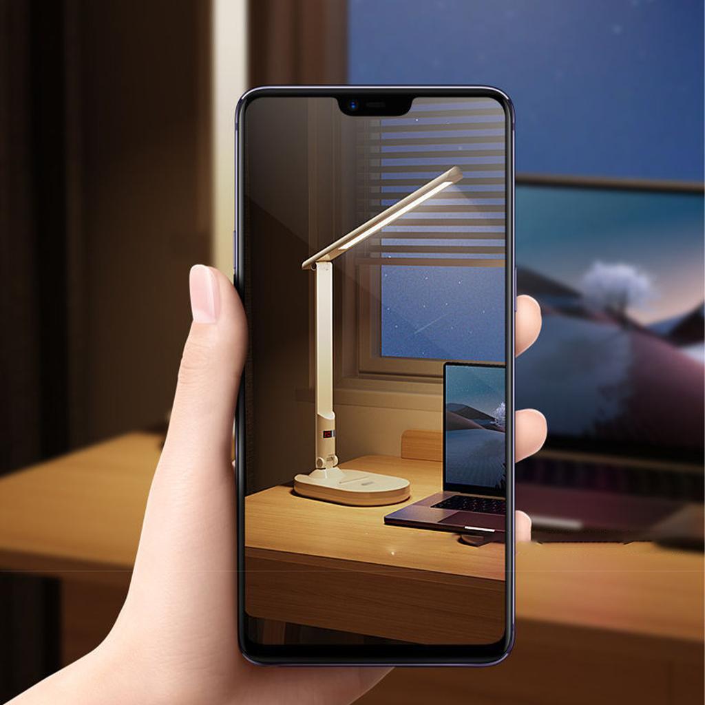 Светодиодная лампа для защиты глаз, настольная лампа для учебы, общежития, для выполнения домашних заданий, портативная складная лампа для чтения на тумбочке, супер яркая