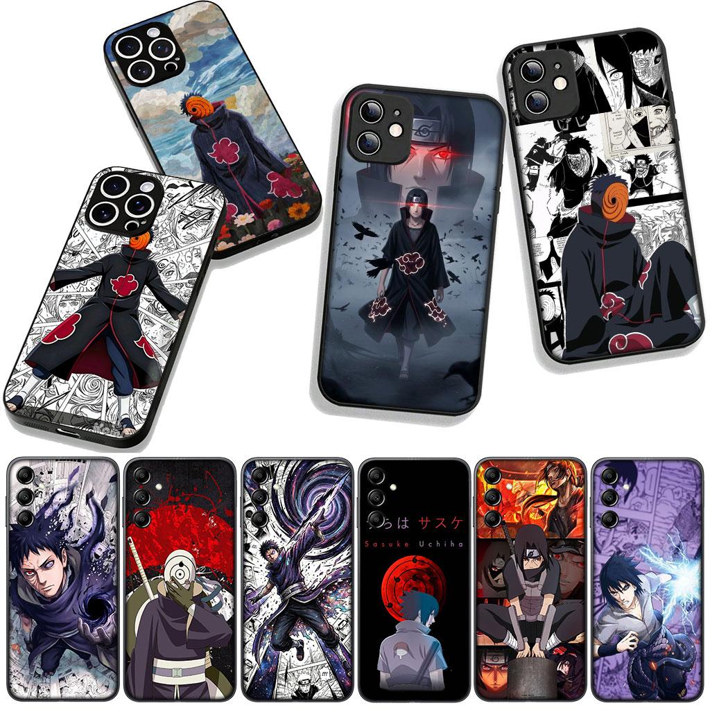 Tobi Sasuke Narutos Obito Uchiha Itachi for Motorola G54 G05 G24 G55 G75 G85 G15 G57 G86 Power Edge 50 30 Fusion neo Pro Case