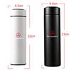 Hot Car Sticker 500ml For Mercedes Benz AMG A B C D M S R G Class GLK GLA CLA GLB Portable Smart Car Thermos Cup LED Temperature