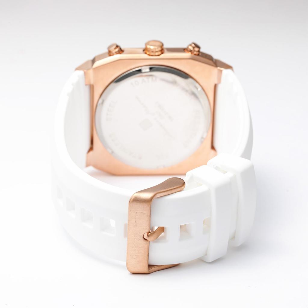 Мужские часы-хронограф Salvatore Marra, деловые аналоговые кварцевые часы с белым крестом (PGWH)