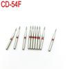 10pcs Dental Diamond Polishing FG High Speed Burs Dental Polishing Burs for High Speed Handpiece CD-54F