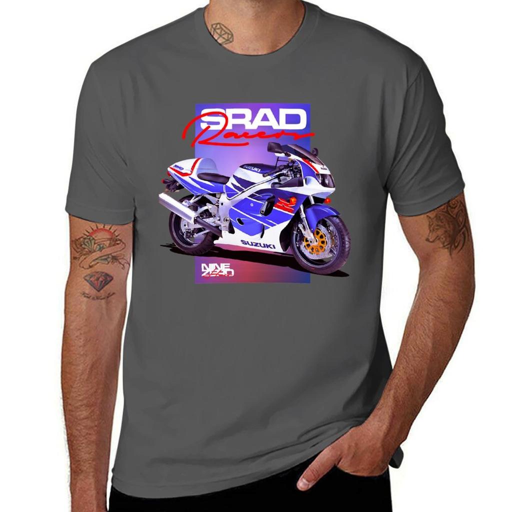 SRAD GIXXER T-Shirt Plus Size Tops Kawaii Clothes Street Wear Summer Top Mens Designer Clothes