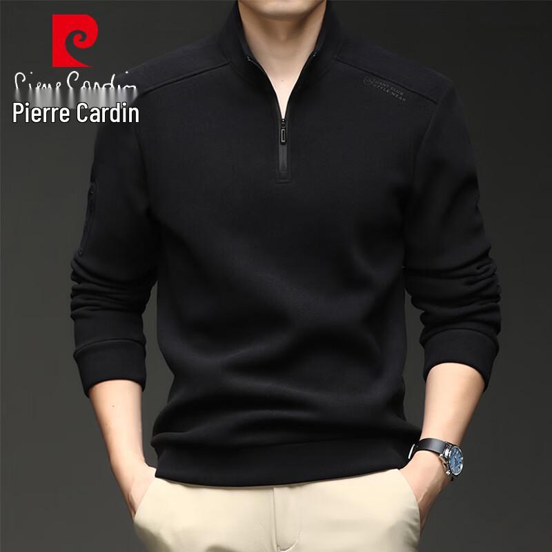 Pierre Cardin Мужской свитшот на молнии со стойкой