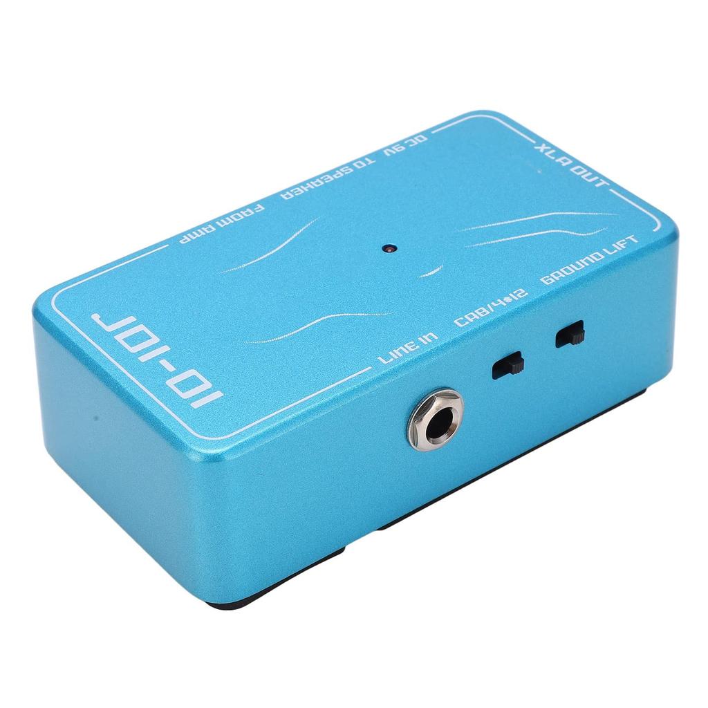 Walfront JDI-01 Пассивный директ-бокс, Аналоговая педаль эффектов для электрогитары с динамиком, Функция симуляции усилителя, Балансный XLR-выход 600 Ом,