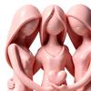 Статуэтка «Дружба сестер» 3D-печать, фигурка 3 сестер для гостиной, офиса, общежития, квартиры, домашний декор, душевный подарок для женщин