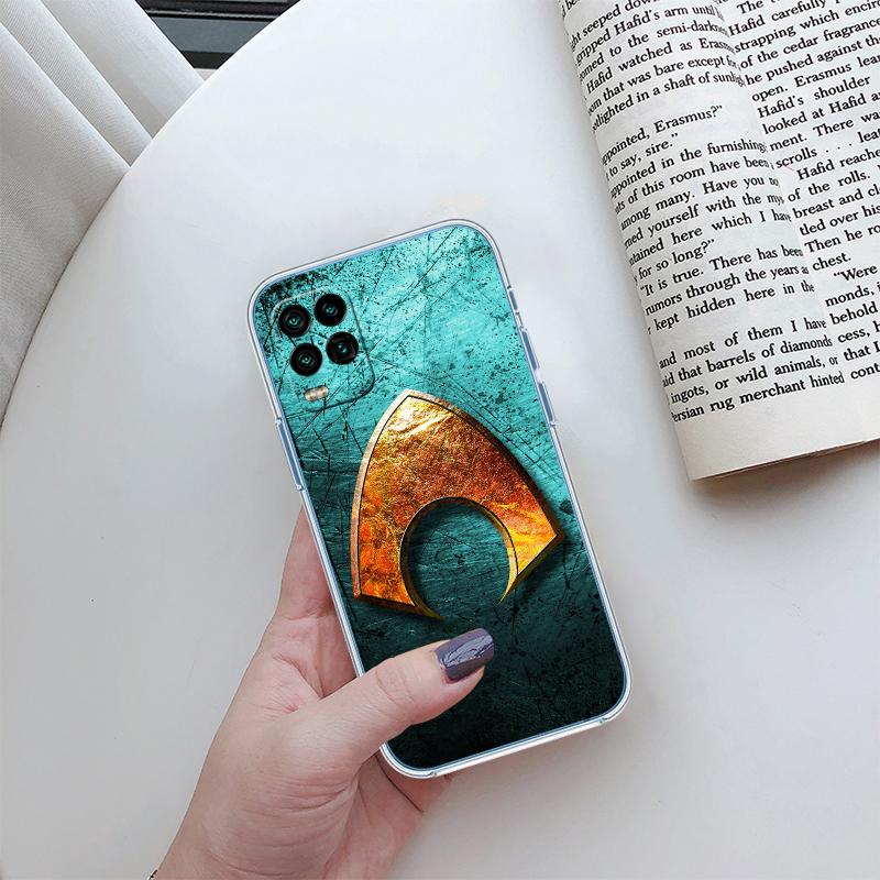 Aquaman Transparent Phone Case for Motorola Moto G7 G8 G9 G84 G85 G73 G24 G15 Z2 Play Power Plus