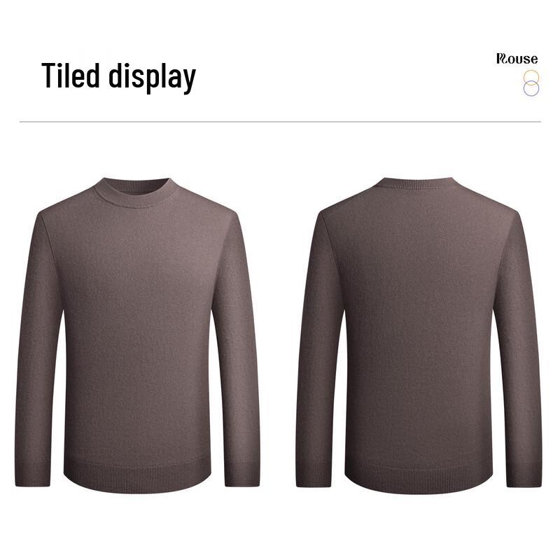 Мужской пуловер Lawes из чистого кашемира с круглым вырезом