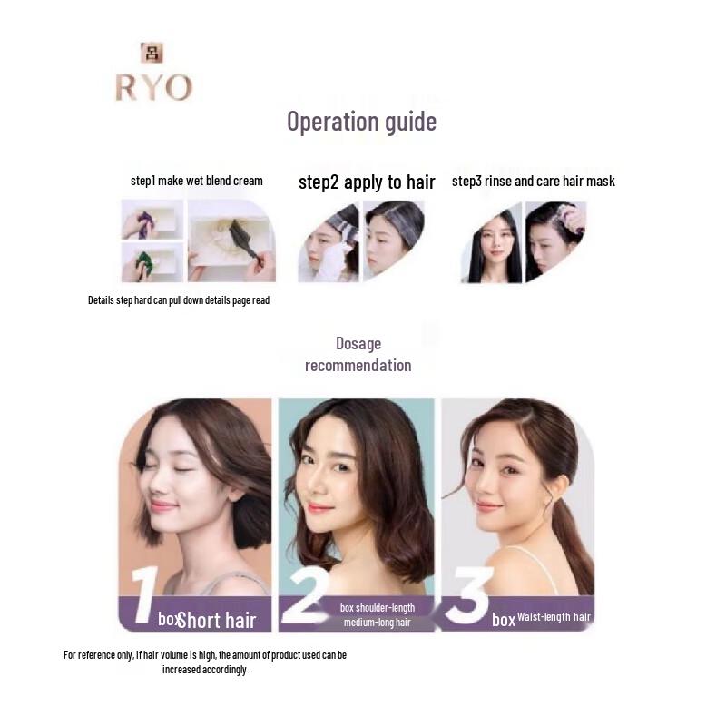 Краска-крем Lyu для закрашивания седых волос