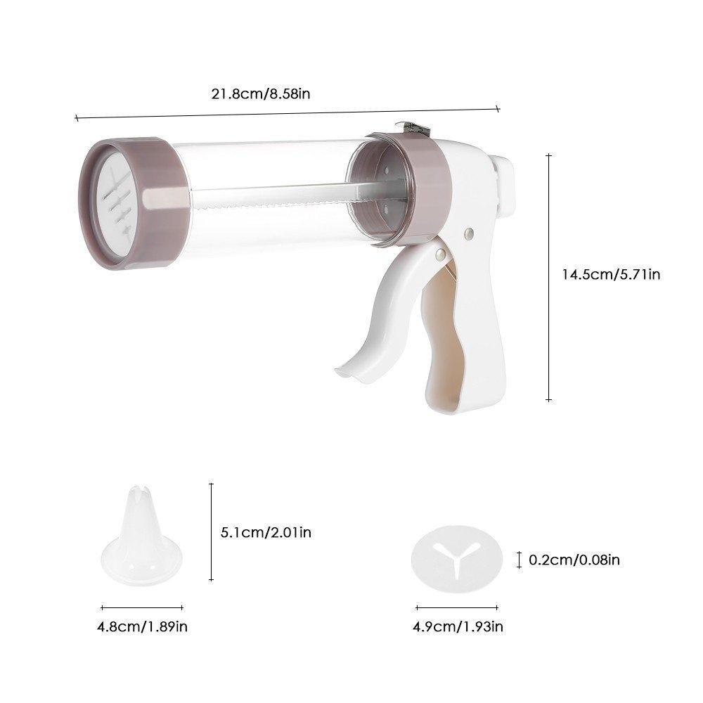 1 комплект, домашний инструмент для печенья, форма для печенья, пистолет, пресс для печенья, пистолет, форма для печенья, инструмент для украшения выпечки