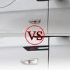 AHYU6 2Pcs Car Accessory Side Doors Blade Car Stickers for Ford Taurus Kuga Fiesta Focus Mondeo Escape St Vignale