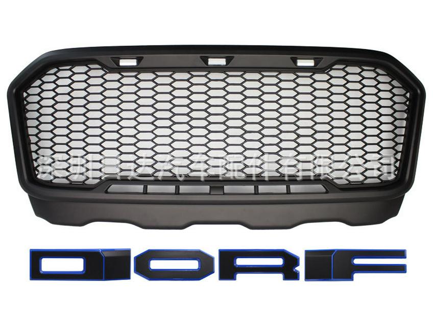 2015-2018 Ford Ranger T7 Raptor-Style LED Mesh Grille Cover