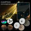 Camping String Light W Lamp, Rechargeable Waterproof LED Hanging Light For Outdoor Camping Awning Tent Garden Party Festival Decor